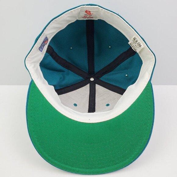 Miami Dolphins Vintage Hat Fitted New Era Pro Model Wool Blend Size 7 3/8 - Picture 3 of 11